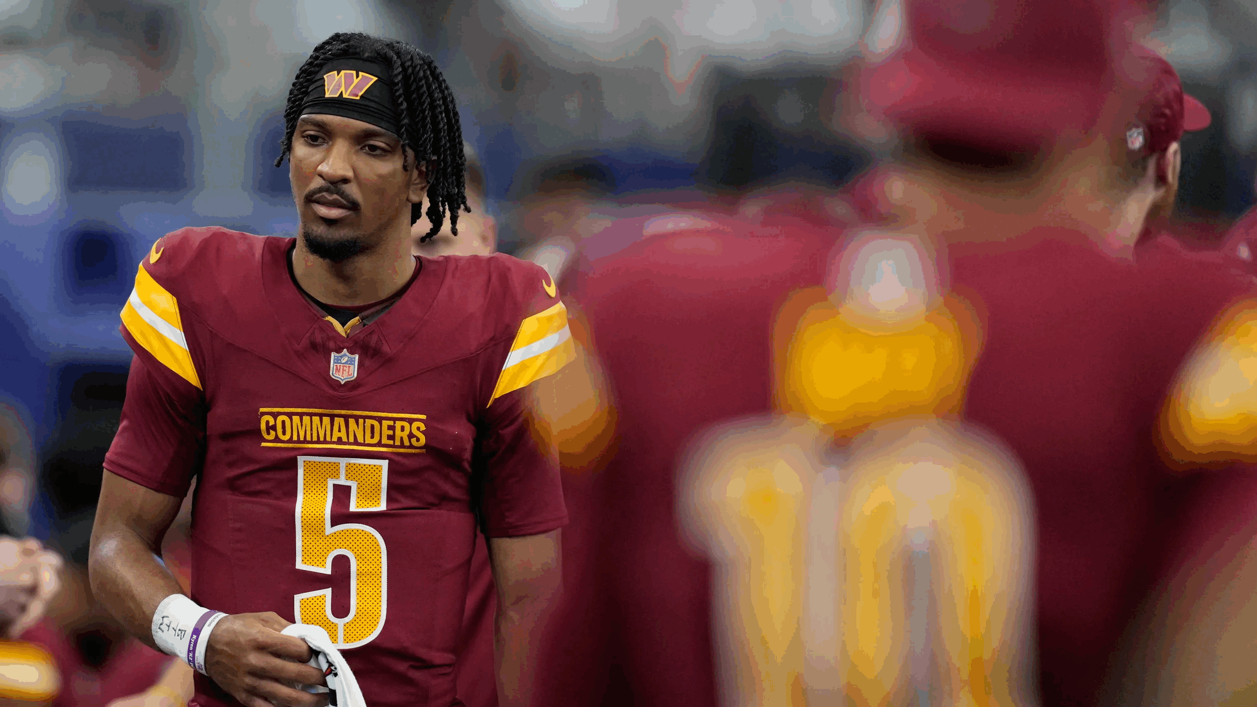 Jayden Daniels demonstrates extremely strong mobility