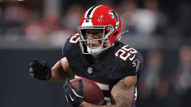 Tyler Allgeier scored to help the Bills open the scoring