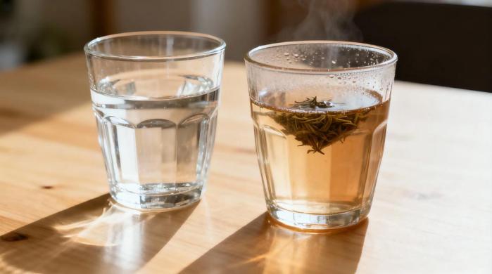Drinking boiled water for a long time VS drinking tea for a long time, which is healthier?