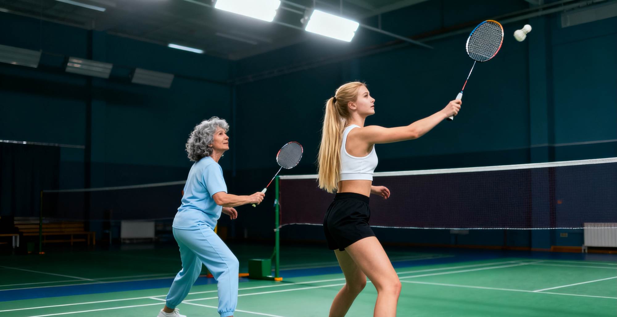 The whole family gets moving, sweat becomes the glue of their emotions