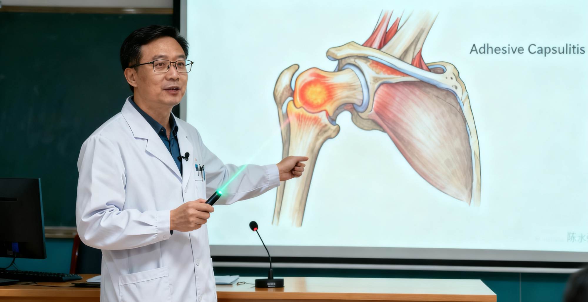 What is the connection between diabetes and frozen shoulder?