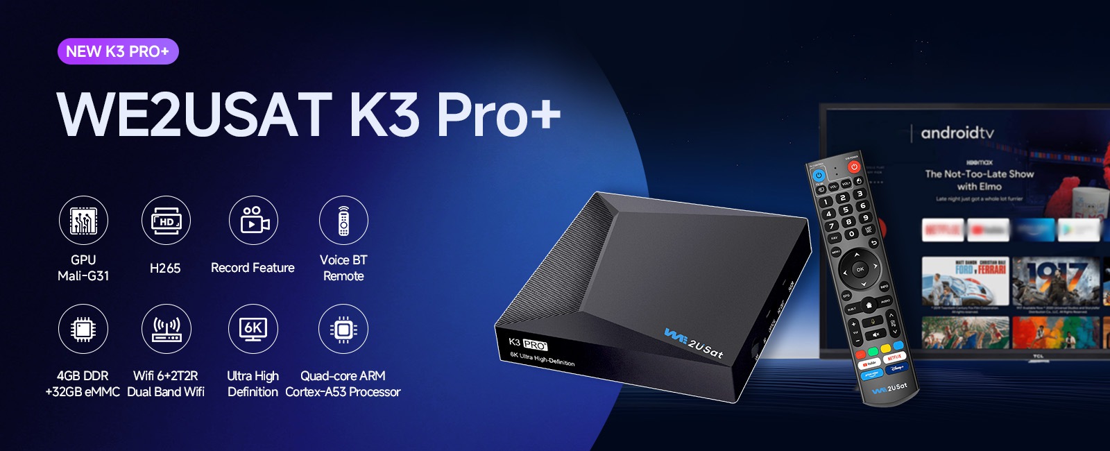 WE2USAT K3 PRO+
