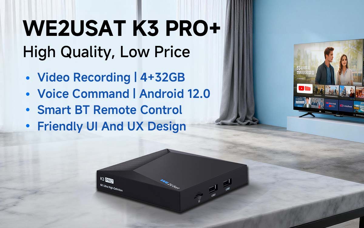 WE2USAT K3 PRO+