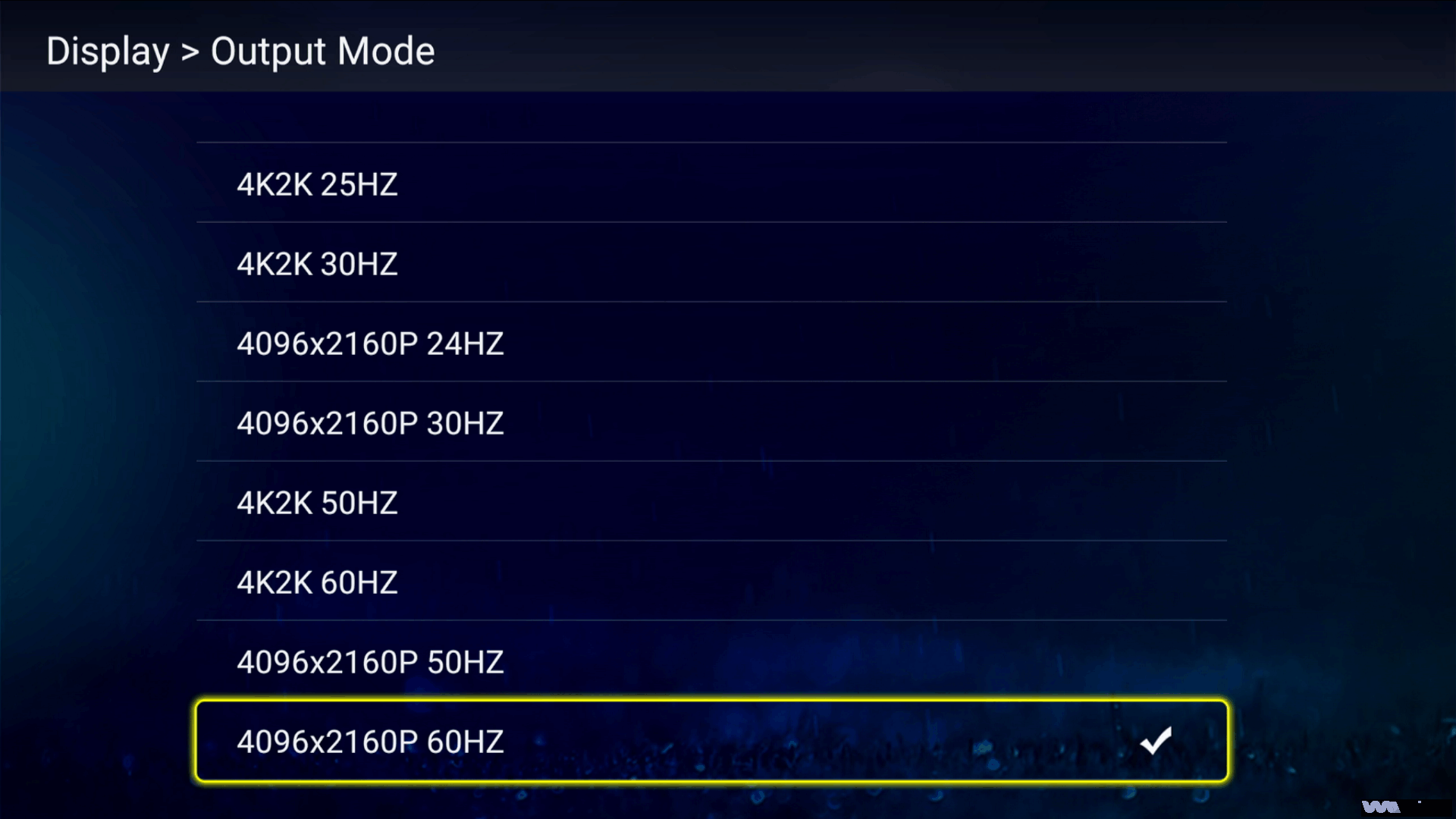 we2usat Screen Resolution Adjustment