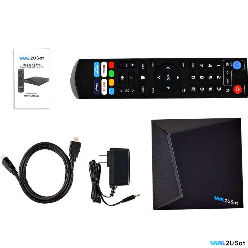 WE2USAT TV Box Unboxing Guide