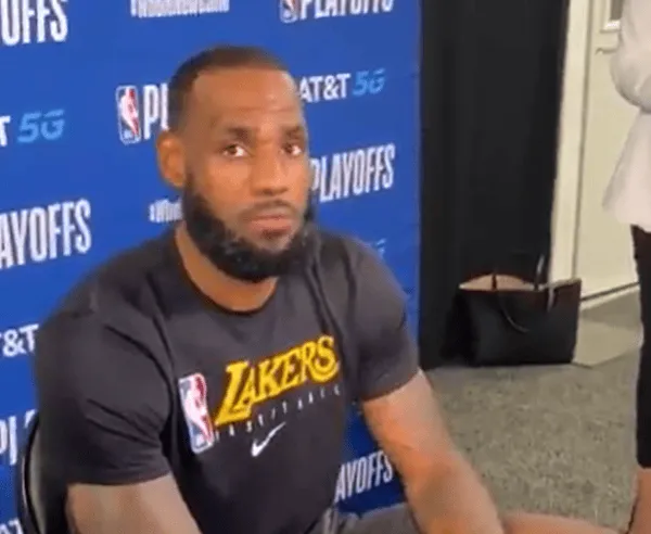 Westbrook is dissatisfied with James' image: He can't recite the Godfather's lines and can't say what's in the book.