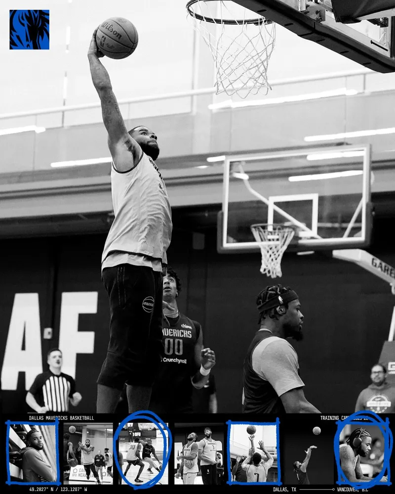 A new force in the backcourt! Mavericks official Instagram: Our No. 1, Jaden Hardy