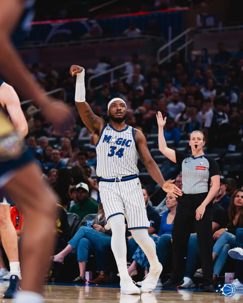 Magic officials release game photos of Bankello and others as they strive for a top-three finish in the Eastern Conference