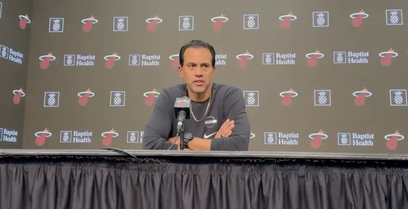 Spoelstra on Rozier: He's clear-headed, scores explosively, and is tough