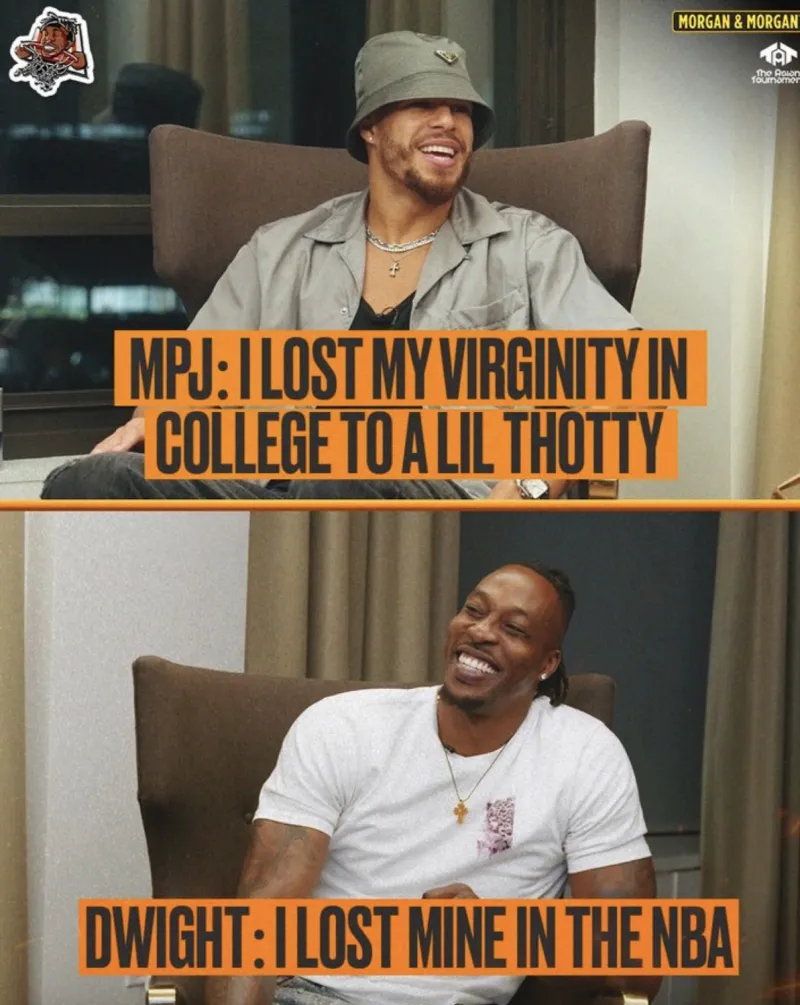 Dwight Howard talks about his personal life with Porter Jr.: I lost my virginity in the NBA