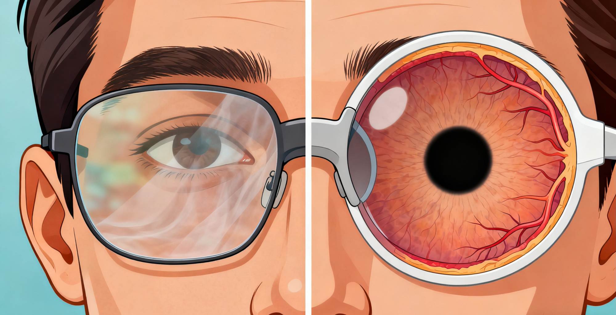 Middle-aged and elderly people are more susceptible to macular degeneration, which is mainly divided into two types: dry and wet.