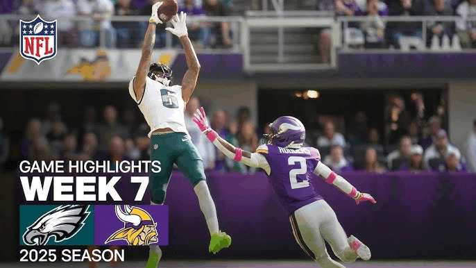 [Week 7] Philadelphia Eagles vs. Minnesota Vikings Full Highlights