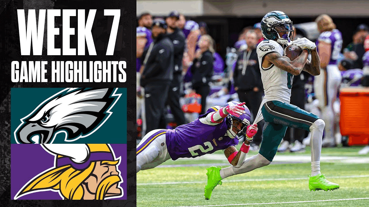 [Week 7] Philadelphia Eagles vs. Minnesota Vikings Full Highlights