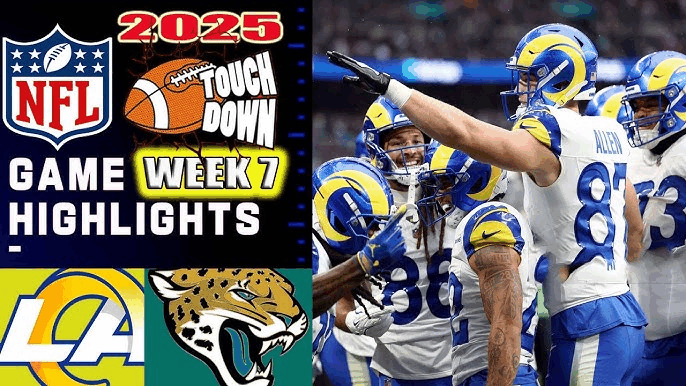Week 7 Jacksonville Jaguars vs. Los Angeles Rams Full Highlights