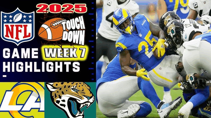 Week 7 Jacksonville Jaguars vs. Los Angeles Rams Full Highlights