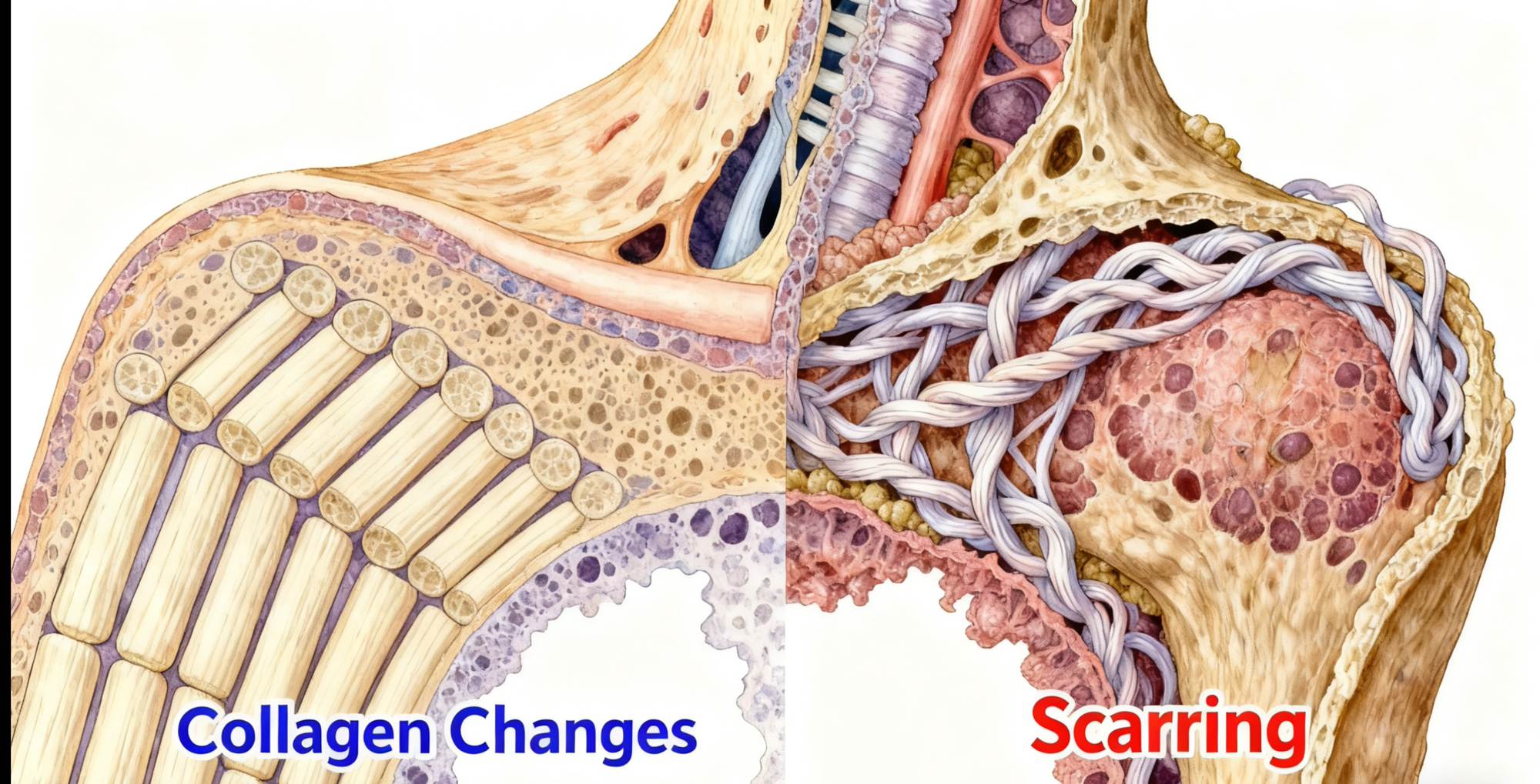 What is the connection between diabetes and frozen shoulder?