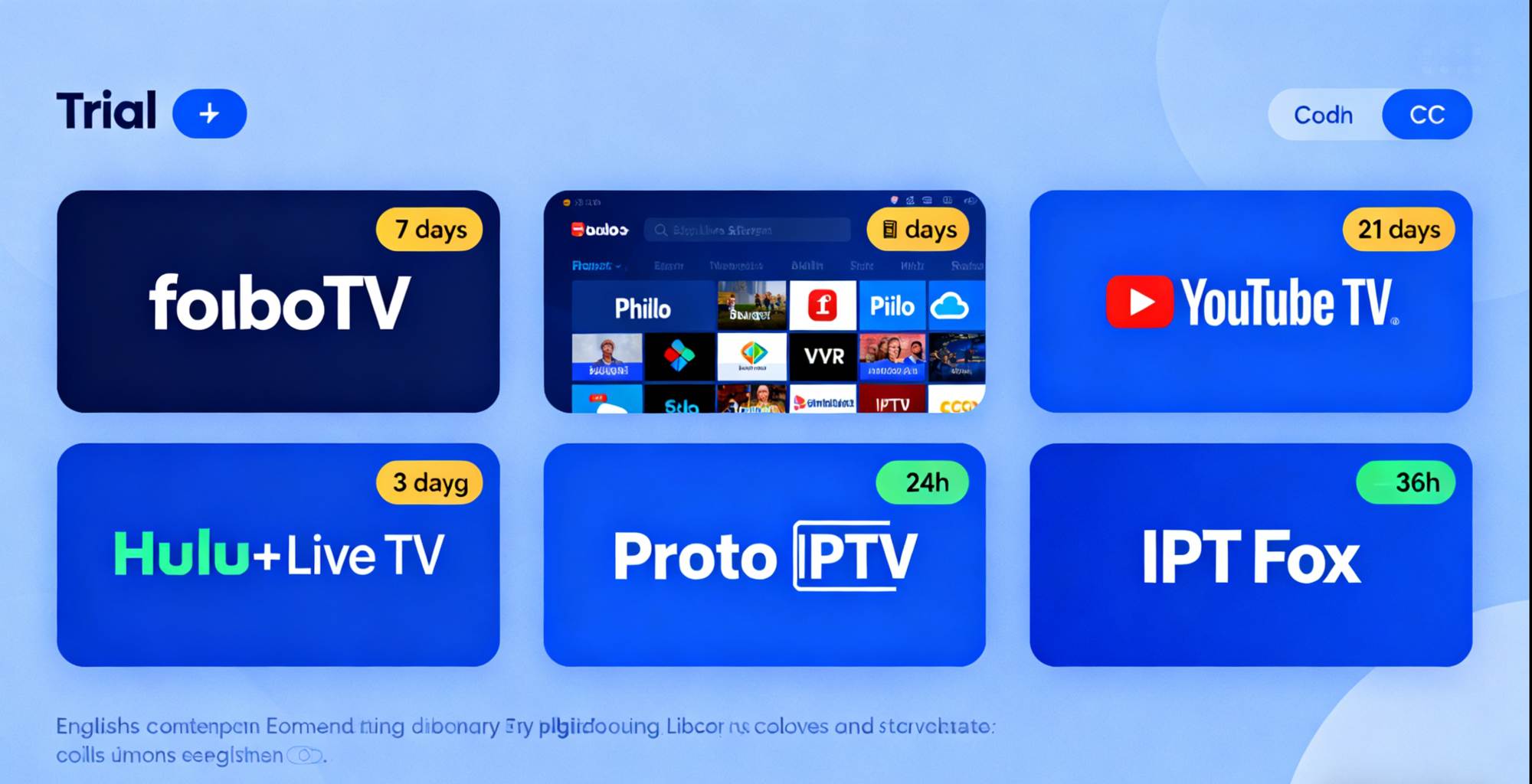 IPTV Free Trial: Take Advantage of Your Free Trial