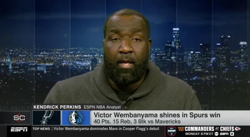 Perkins on Wendell Benjamin: He fills up every arena he goes to, he's a box office sensation