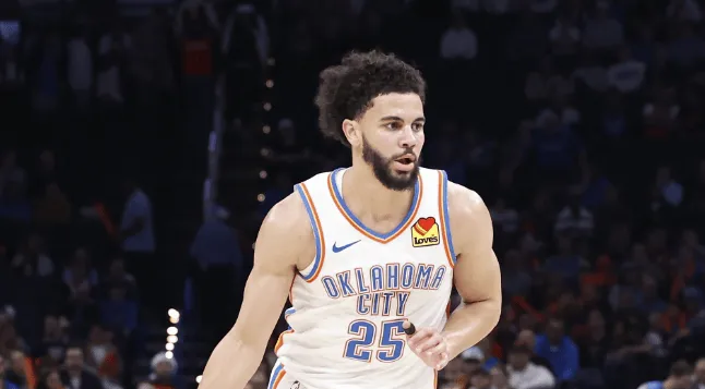 Ajay Mitchell: My teammates and coaches give me confidence every night and make it easy for me to play.