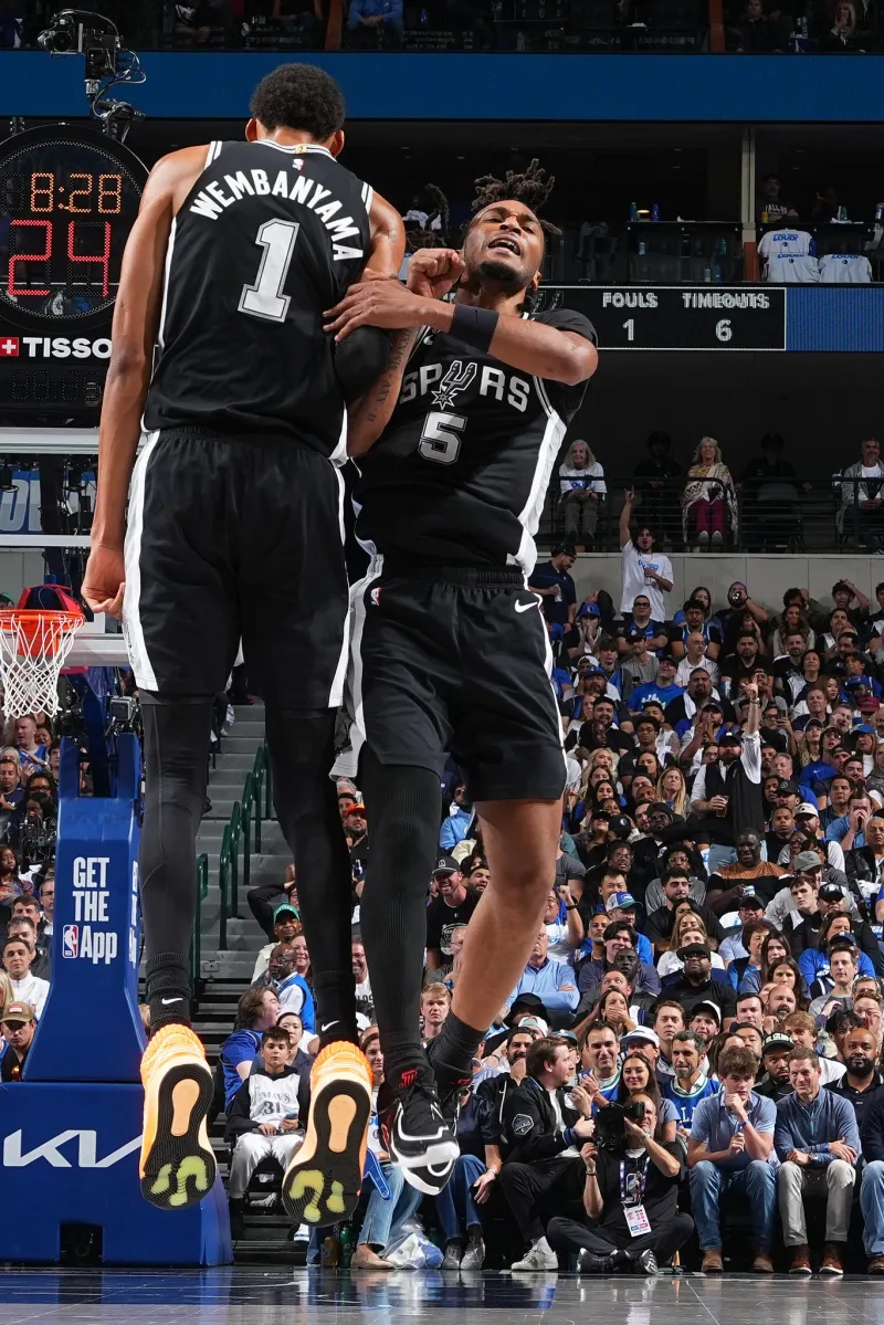 Super team! NBA France posted a photo of Ben Yamaha and Castle: Area 51