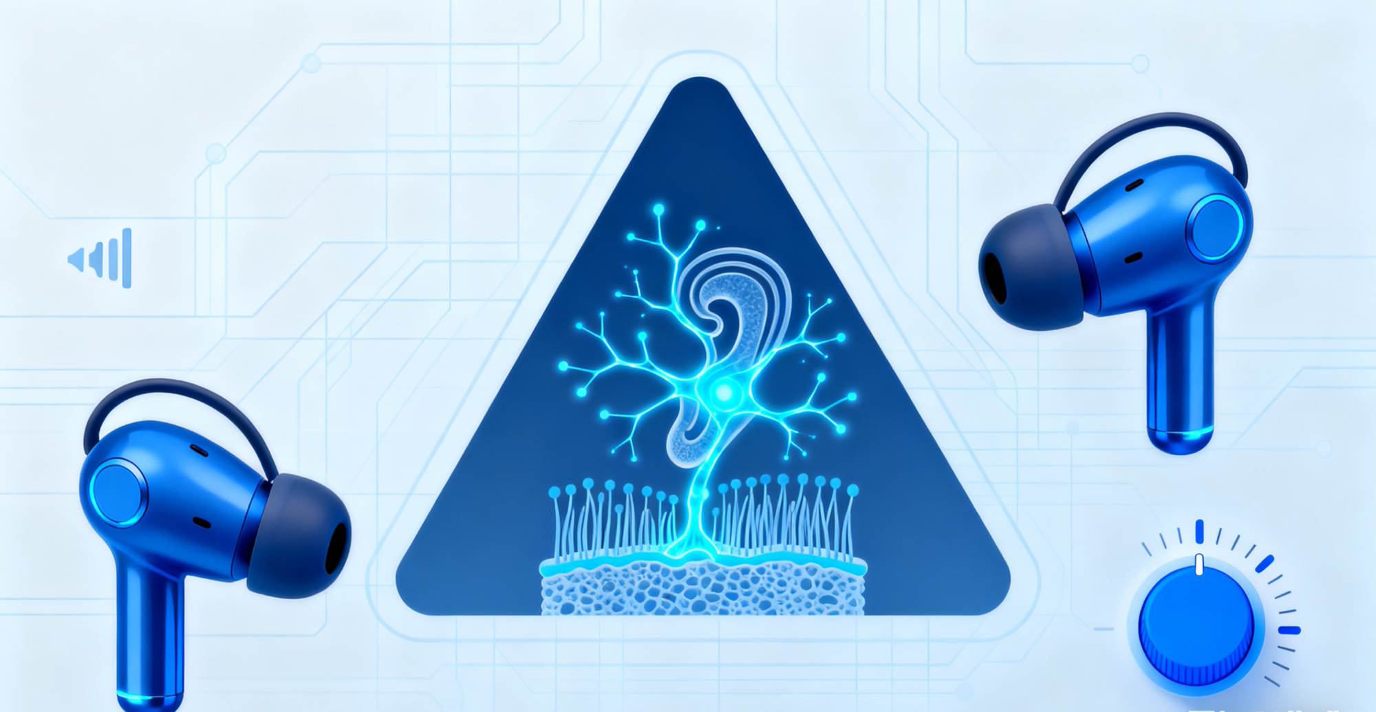 Listening to high-volume music with headphones is causing hearing loss at a younger age