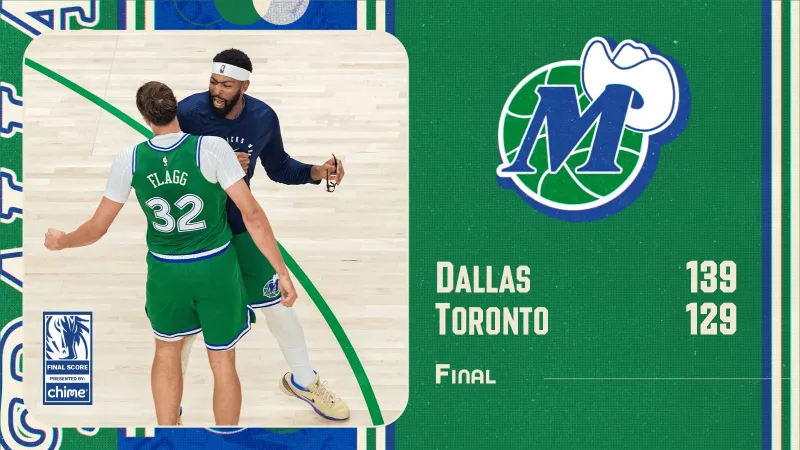 The first 20+! Flagg shot 8 of 14 from the field, 2 of 6 from three-point range, and scored 22 points, 4 rebounds, and 4 assists.