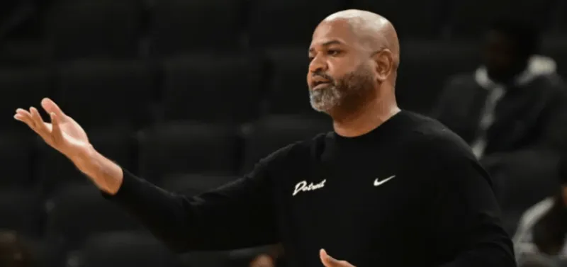 The Pistons coach talked about the improvement in defense in the second and third quarters: We defended seriously, it's that simple