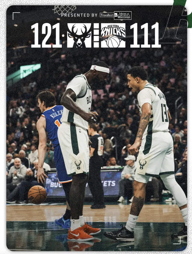 Defend home court! Milwaukee's official media releases final poster: Milwaukee's spirit.