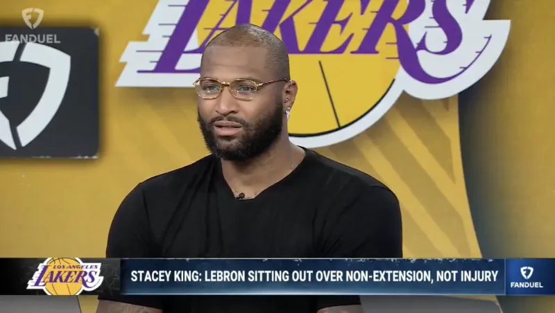 Cousins: James set an example for players, yet now his professionalism is being questioned.