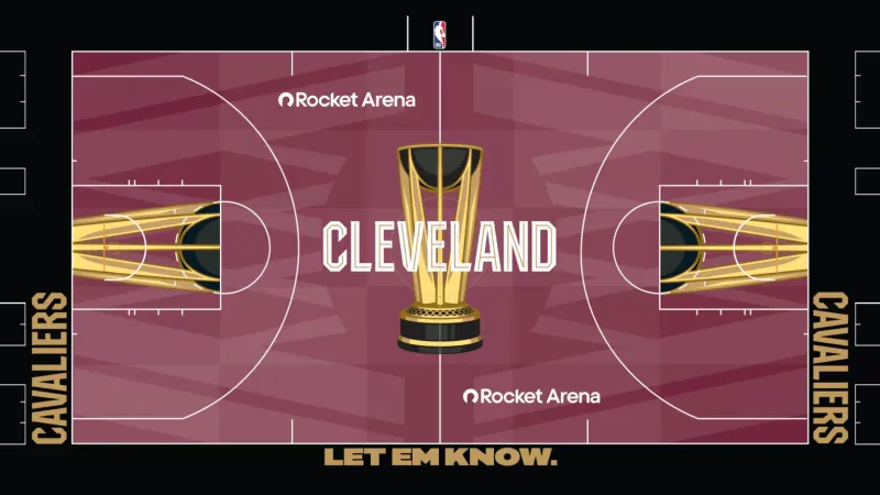 The NBA officially unveiled the NBA Cup floor designs for each team: the group stage will begin on November 1st.