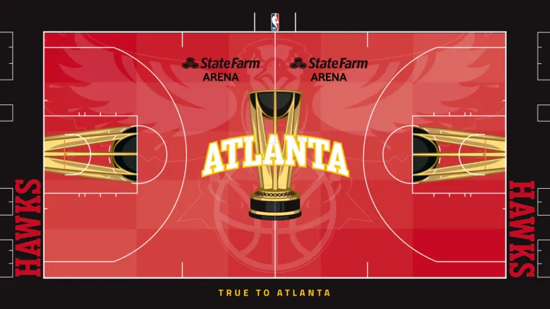 The NBA officially unveiled the NBA Cup floor designs for each team: the group stage will begin on November 1st.