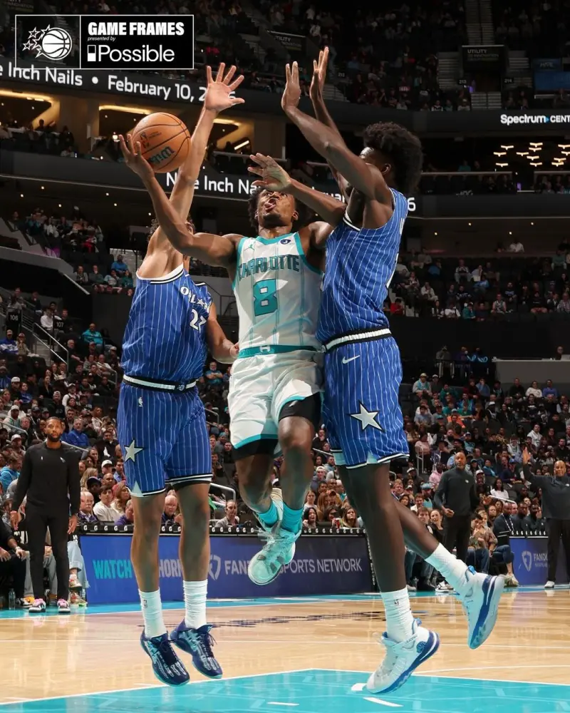 Second win! The Magic's official Instagram account celebrated the team's victory with 10 photos.