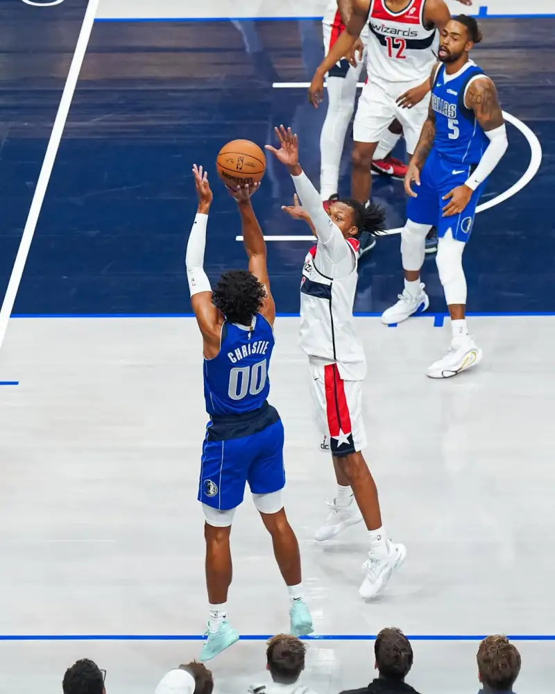 The journey has begun! Max Christie shares his game photos with fans on Instagram.