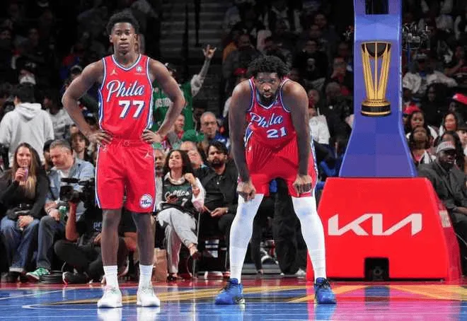 The 76ers' four-game winning streak came to an end, leaving only the Thunder, Spurs, and Bulls as undefeated teams.