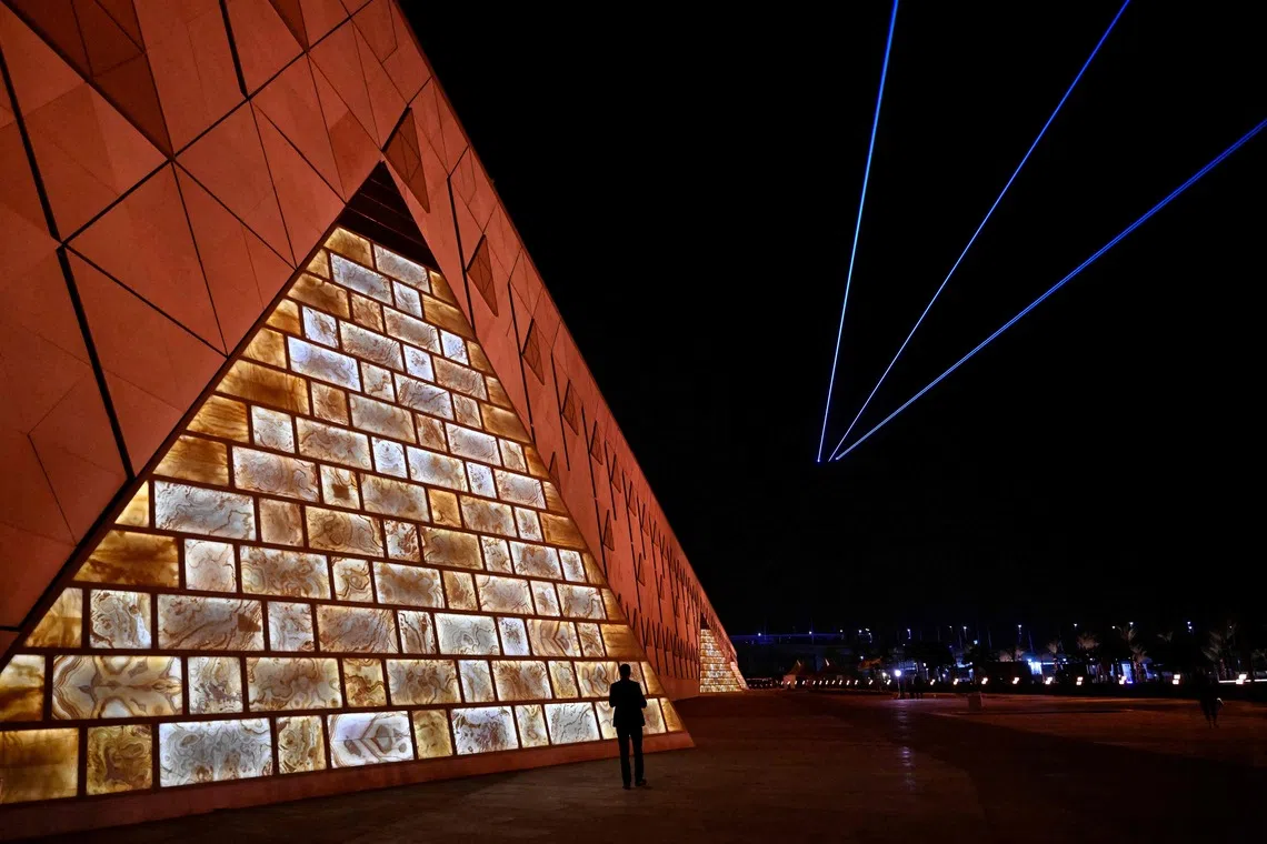 The Grand Egyptian Museum, the world's largest exhibition on a single civilization, officially opens.