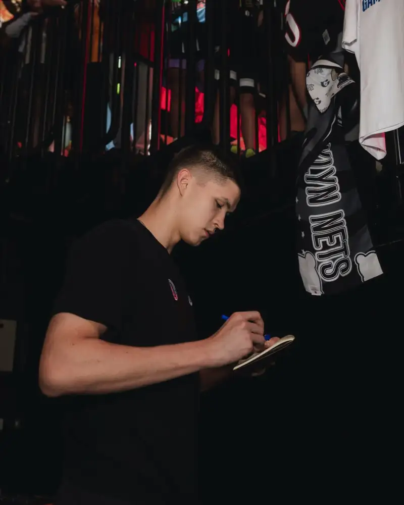 October! Yegor Demin shares his match photos with fans on Instagram.