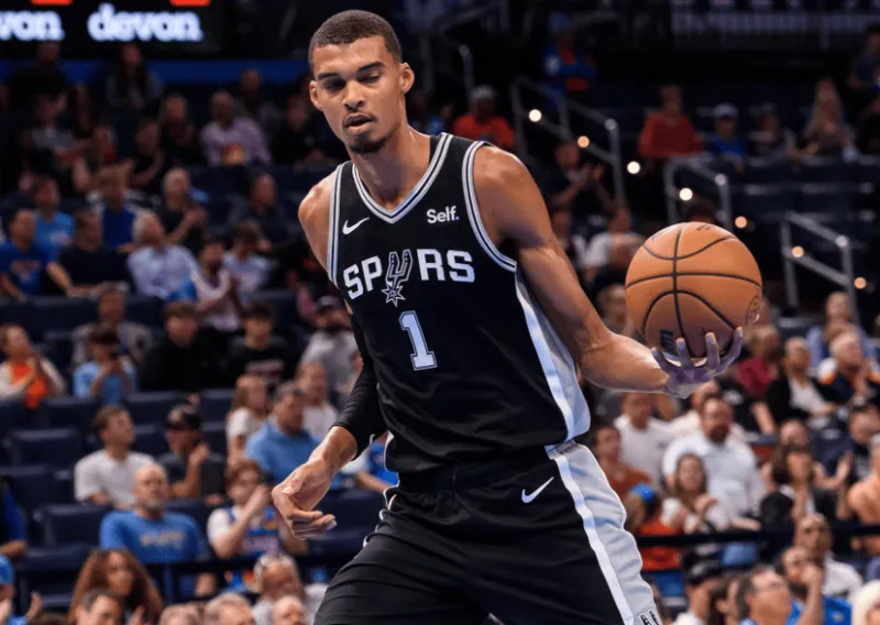 ESPN predicts the Spurs have a 67.1% winning percentage in tomorrow's Spurs vs. Suns game.