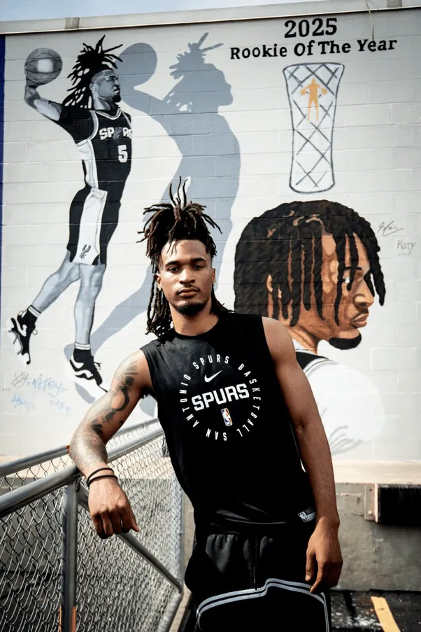 Happy 21st birthday! The Spurs' official media posted a training photo of Stephen Castle to celebrate.