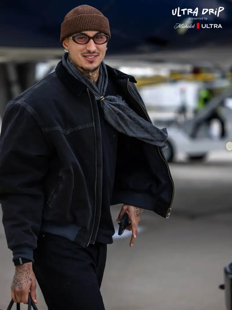 Heading to Indiana! The Bucks' official account posted photos of the players boarding the plane.