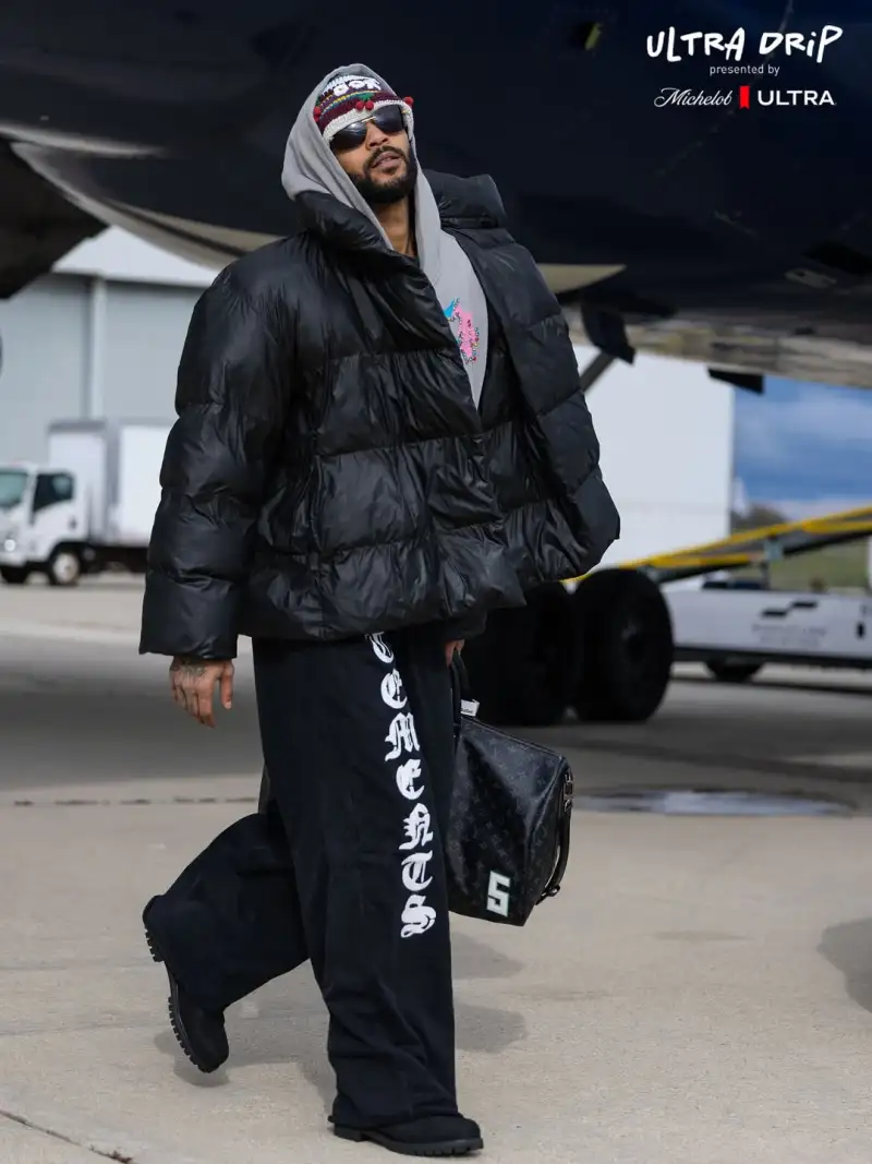 Heading to Indiana! The Bucks' official account posted photos of the players boarding the plane.