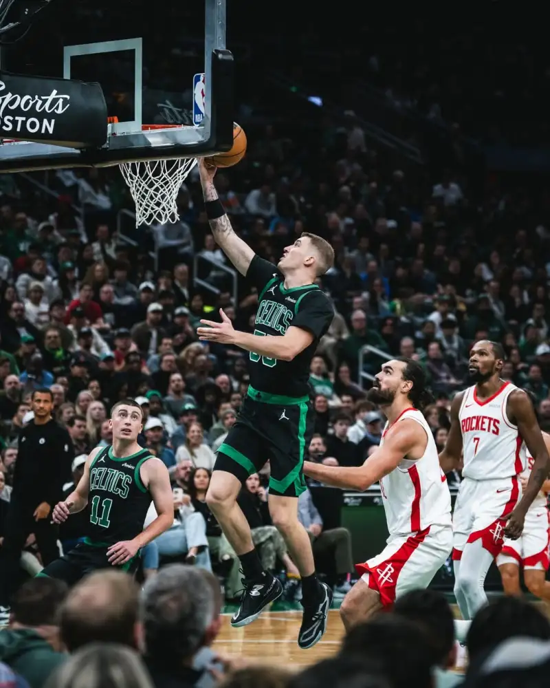 Can they bounce back? The Celtics' official account posted photos from the arena to hype up the upcoming game: Back on the court tomorrow.