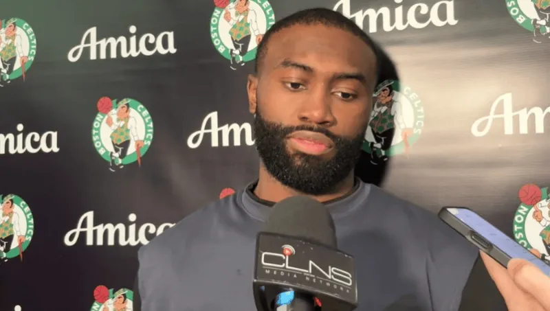 Jaylen Chou commented on being tripped but not called for a foul: The referee said he didn't see it.