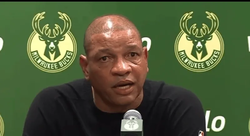 Rivers: The referee acknowledged that Giannis was fouled but didn't call it did he have to be forced to flop?