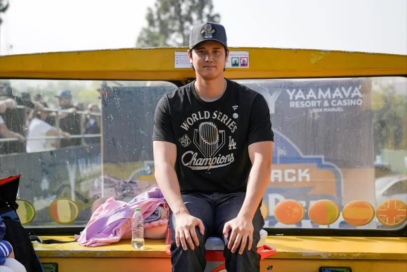 Shohei Ohtani updated his personal social media: Thank you, Los Angeles!