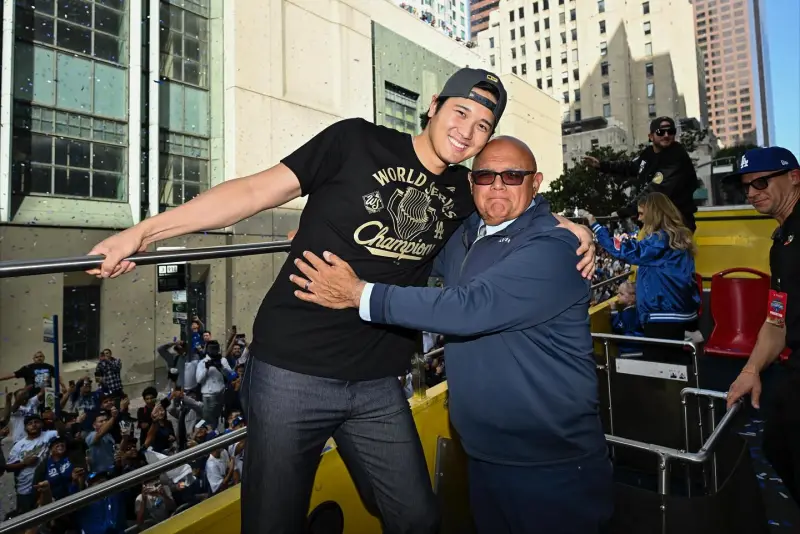 Shohei Ohtani updated his personal social media: Thank you, Los Angeles!