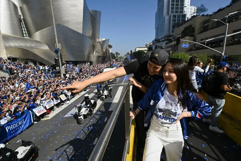 Shohei Ohtani updated his personal social media: Thank you, Los Angeles!