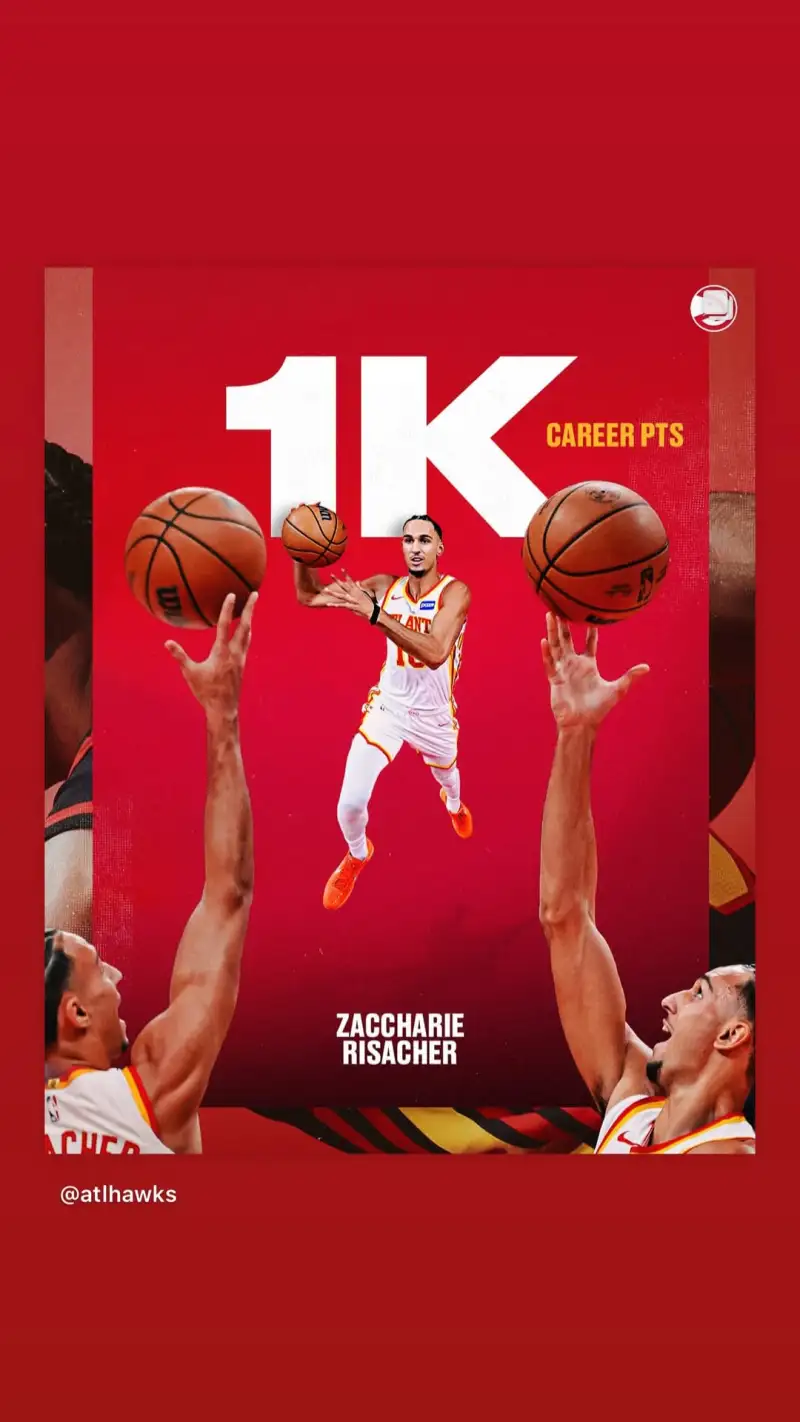 1762393840377695.png Zachary Rissace Updates Social Media: Shares 1000 Career Point Milestone Poster