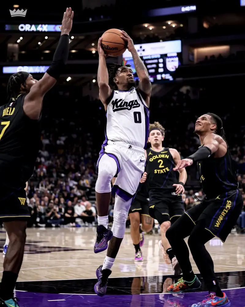 Aren't these layups cool? The Sacramento Kings' official account shared photos of Westbrook and others on the court with fans.
