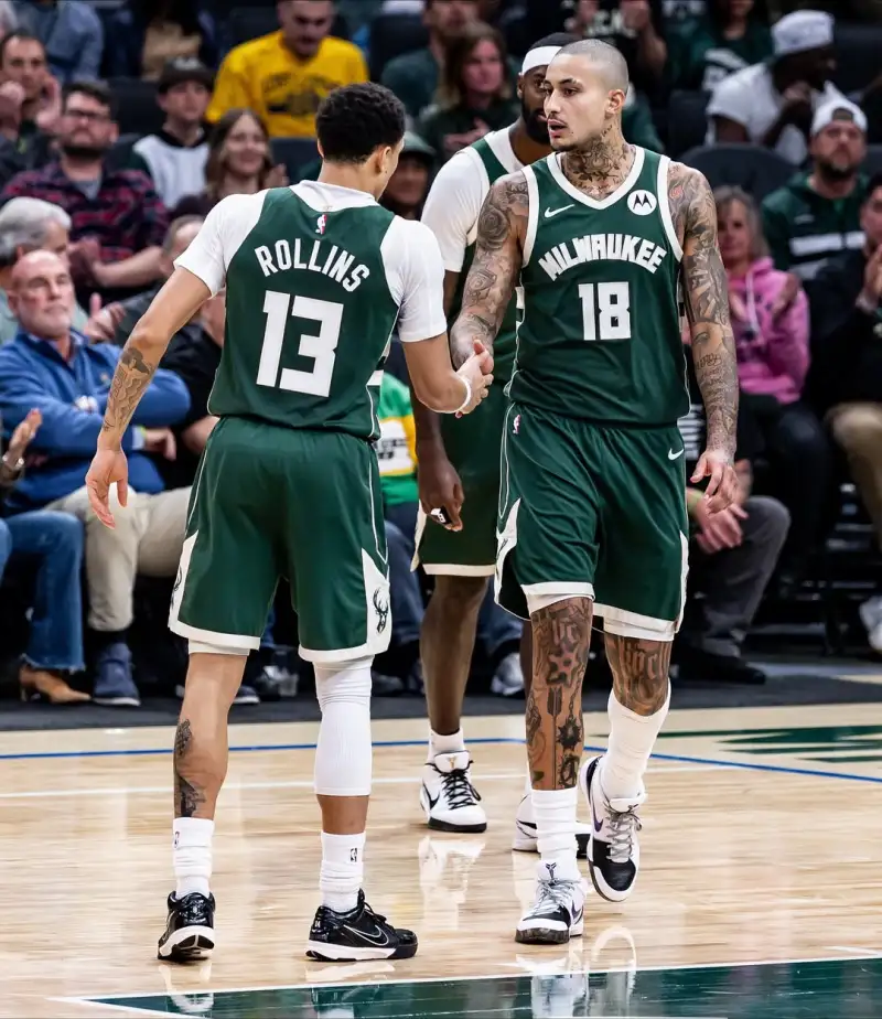 Kyle Kuzma's dashing style! He posts a photo on Instagram the Bucks are currently fifth in the Eastern Conference.