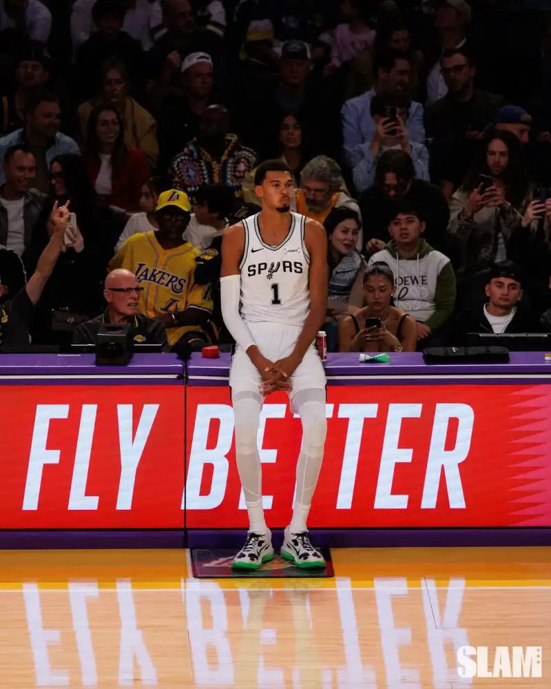 Slam officially shared photos of Doncic and Wimbledon on the court.